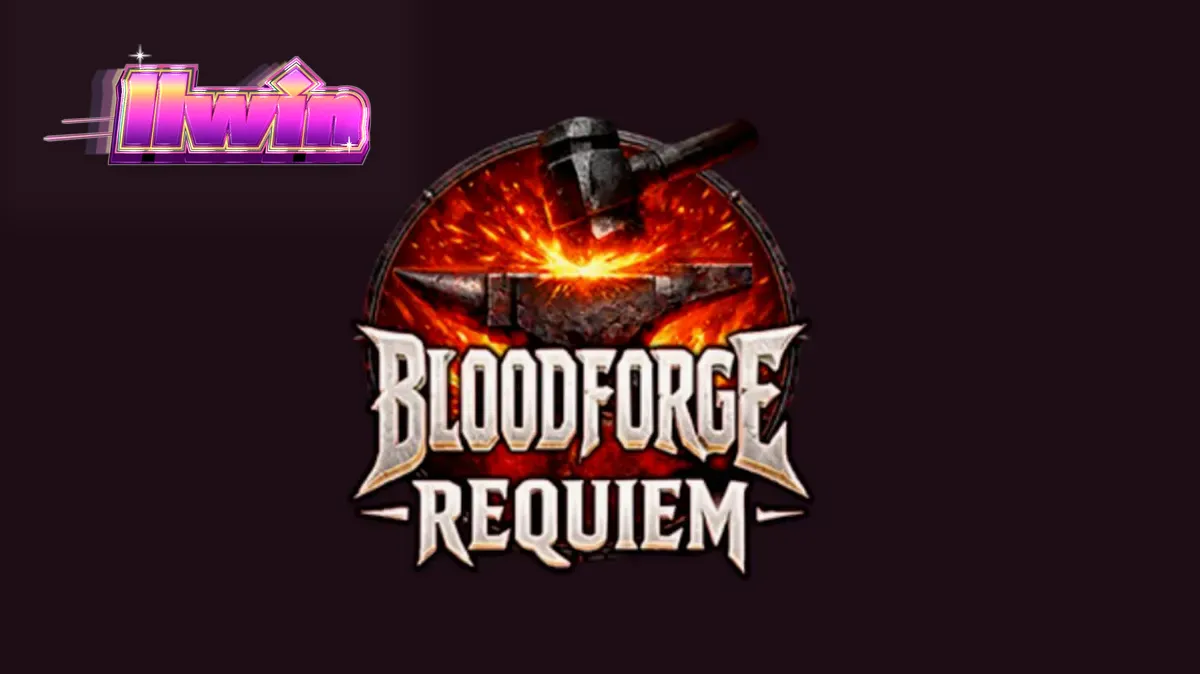 Giao diện trò chơi Bloodforge Requiem với chủ đề lò rèn giả tưởng